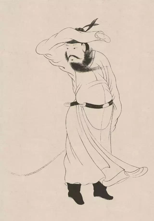 传统人物白描手稿,古代白描人物集锦