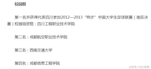 四川专科大学中最厉害的足球校队,川足崛起