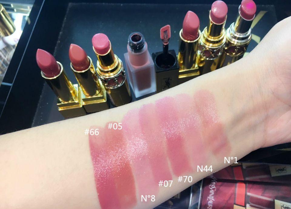 ysl推荐色号唇釉裸色,唇膏ysl哪个颜色好看