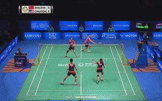 羽毛球双打放网抓扑,羽毛球双打封网扑压教学