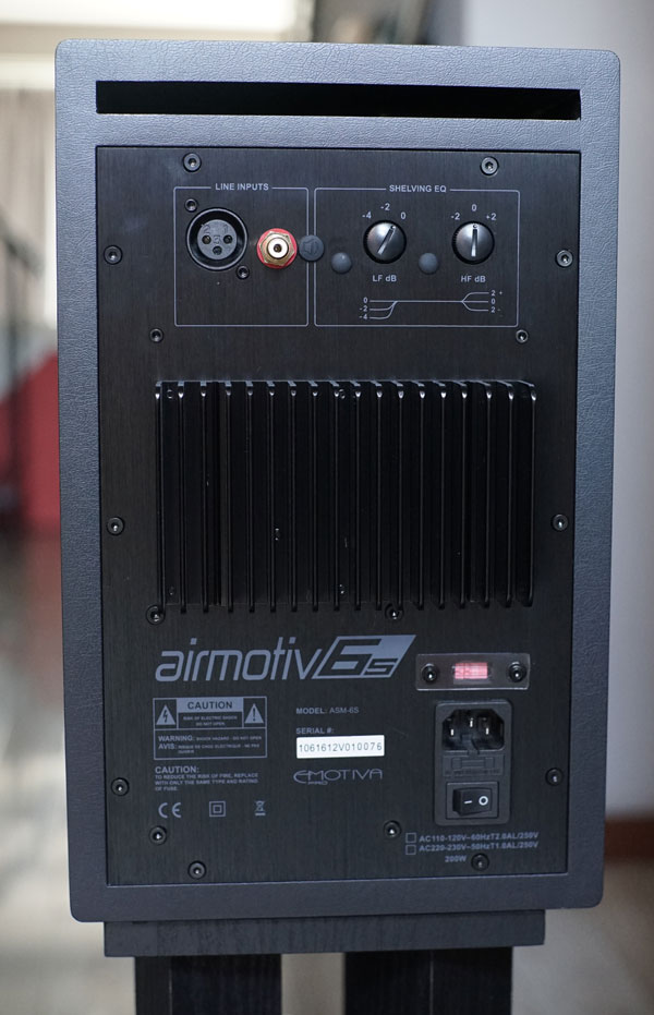 洛曼之声Emotiva 6S有源音箱！同级别性价比非常高的音箱