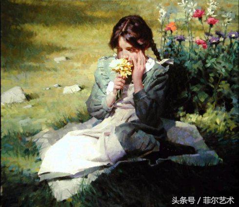 美国画家斯科特哈丁油画作品欣赏,摩根威斯特林油画视频