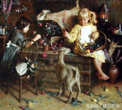 美国画家斯科特哈丁油画作品欣赏,摩根威斯特林油画视频