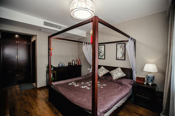 还是专业的拍的好看，新中式美家已入住2个月了，两个字完美！