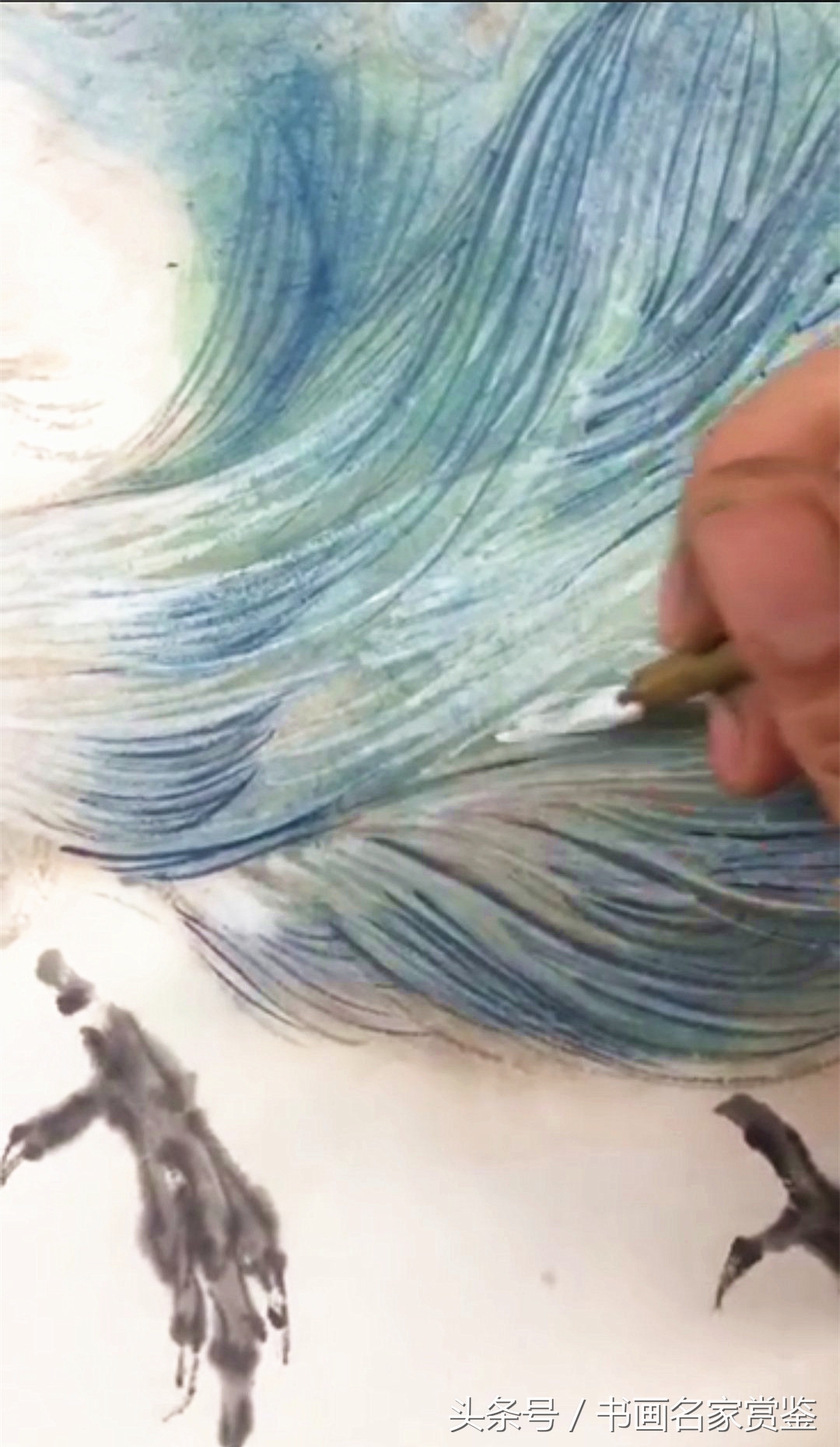 中国名家画凤凰作品欣赏,画家晁谷先生作品高清