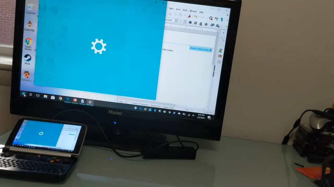 海尔一体机电脑外接显示器,海尔电脑一体机改造显示器