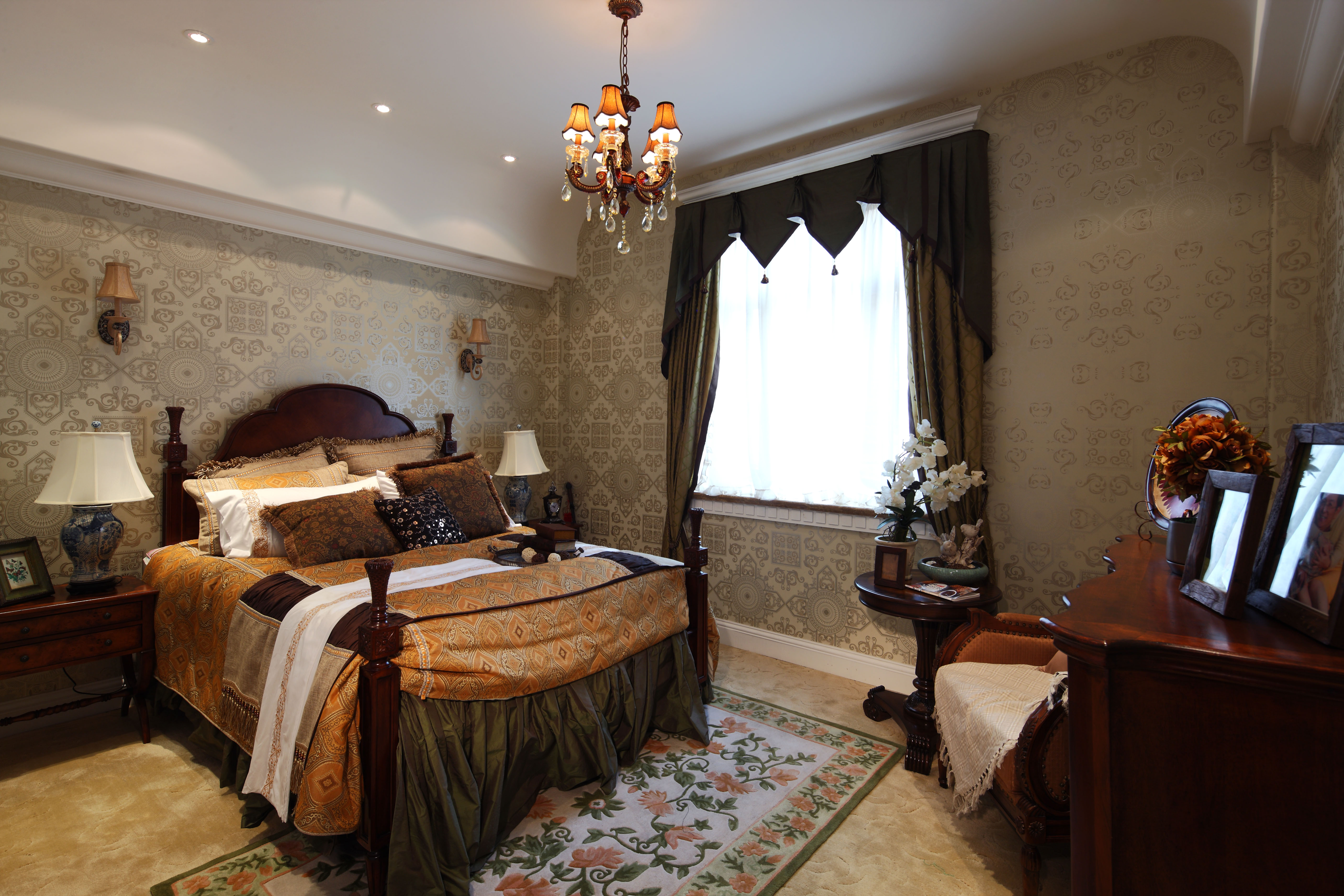 新中式轻奢4层别墅案例,棠湖泊林城别墅40年如何