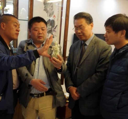 「九」扬州滁州：江阳两天走访淮海玉雕联盟雕刻创作室