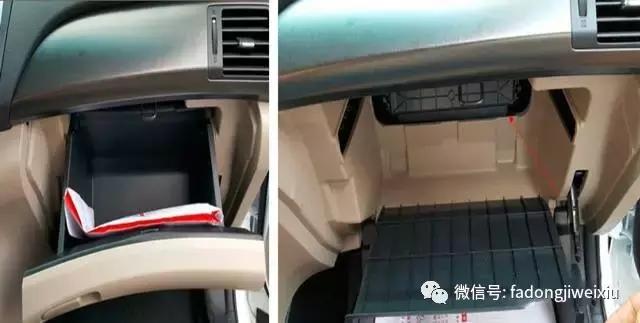 汽车都有什么空滤,各车系的空滤位置