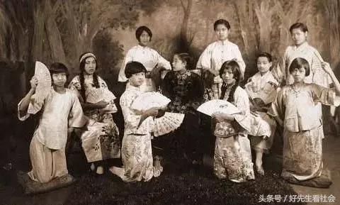 清末民初美国老照片,民国老照片写真