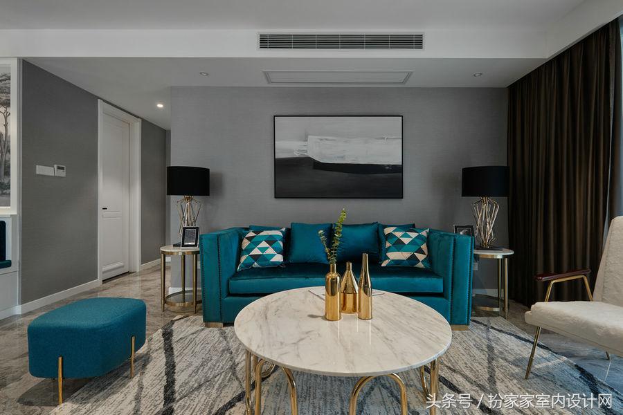 高贵优雅与神秘冷艳的醇透色泽结合，设计师创作出我的梦想之家！