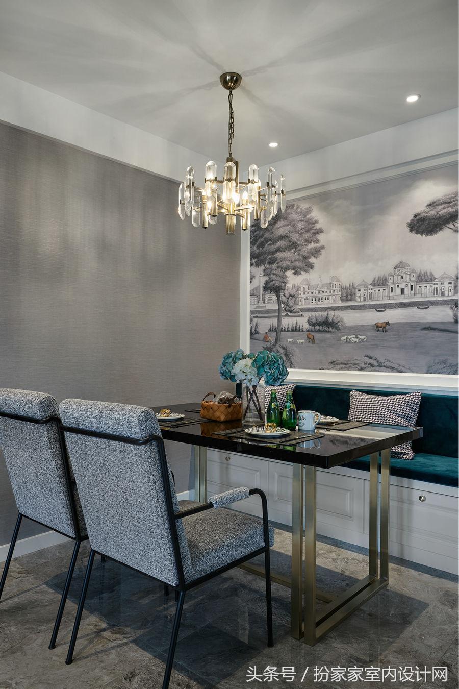 高贵优雅与神秘冷艳的醇透色泽结合，设计师创作出我的梦想之家！