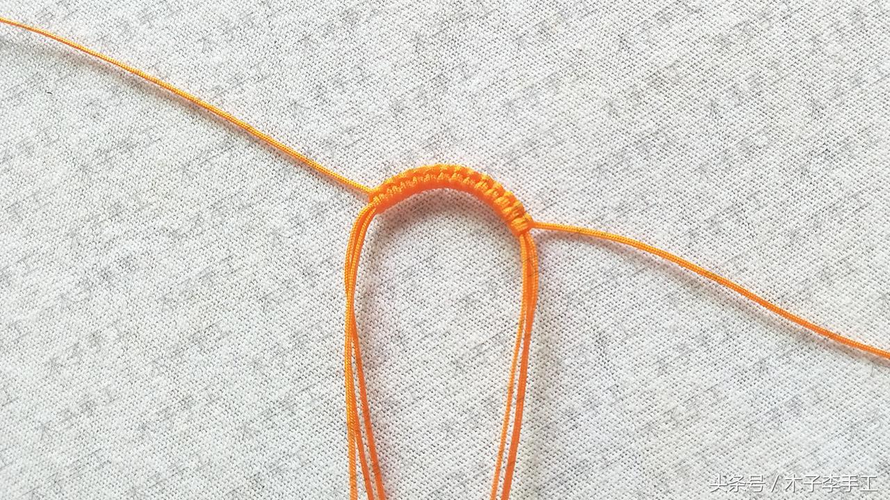 看了教程学不会咋办,最简单快速完成的纯红绳手链