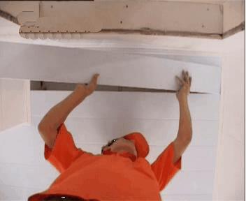 天花吊顶扇灰步骤,扇灰吊顶顺序