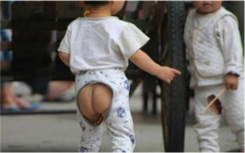 明智的父母，请拒绝宝宝的开裆裤！