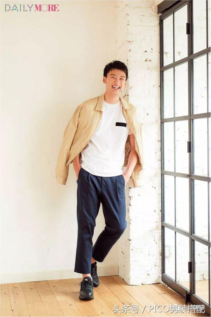 男生穿搭春休闲潮流风,告别油腻干练清爽男穿搭