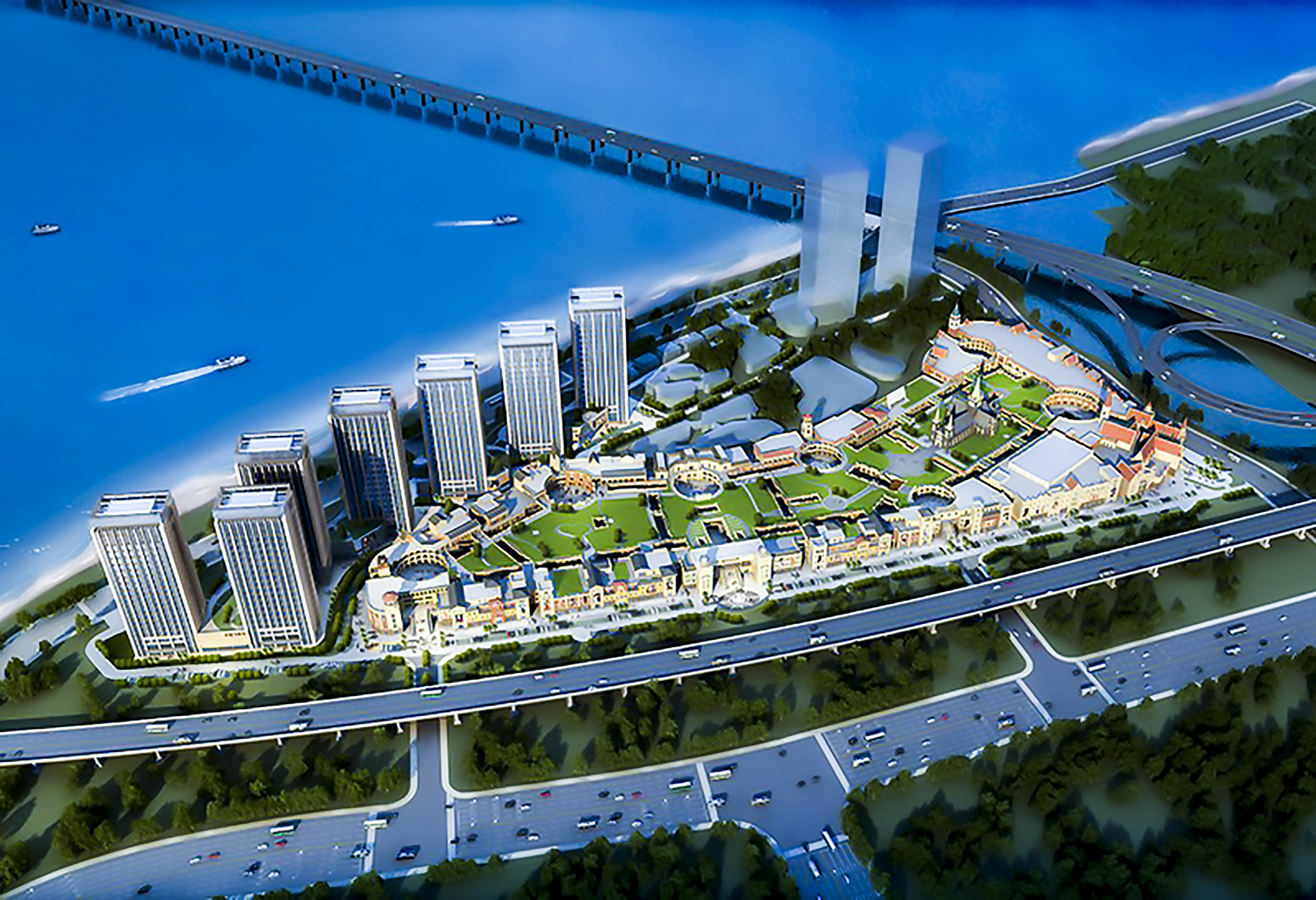 福州天泽奥莱景色,福州天泽奥莱时代童话小镇