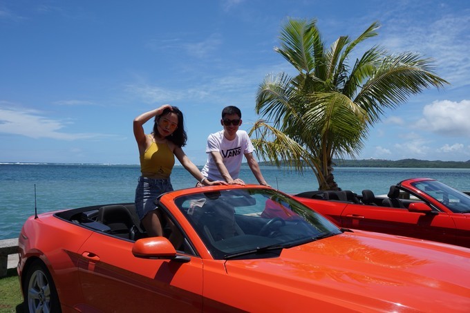 帕劳的海景风光给人美的享受,帕劳的海洋和沙滩风景图片