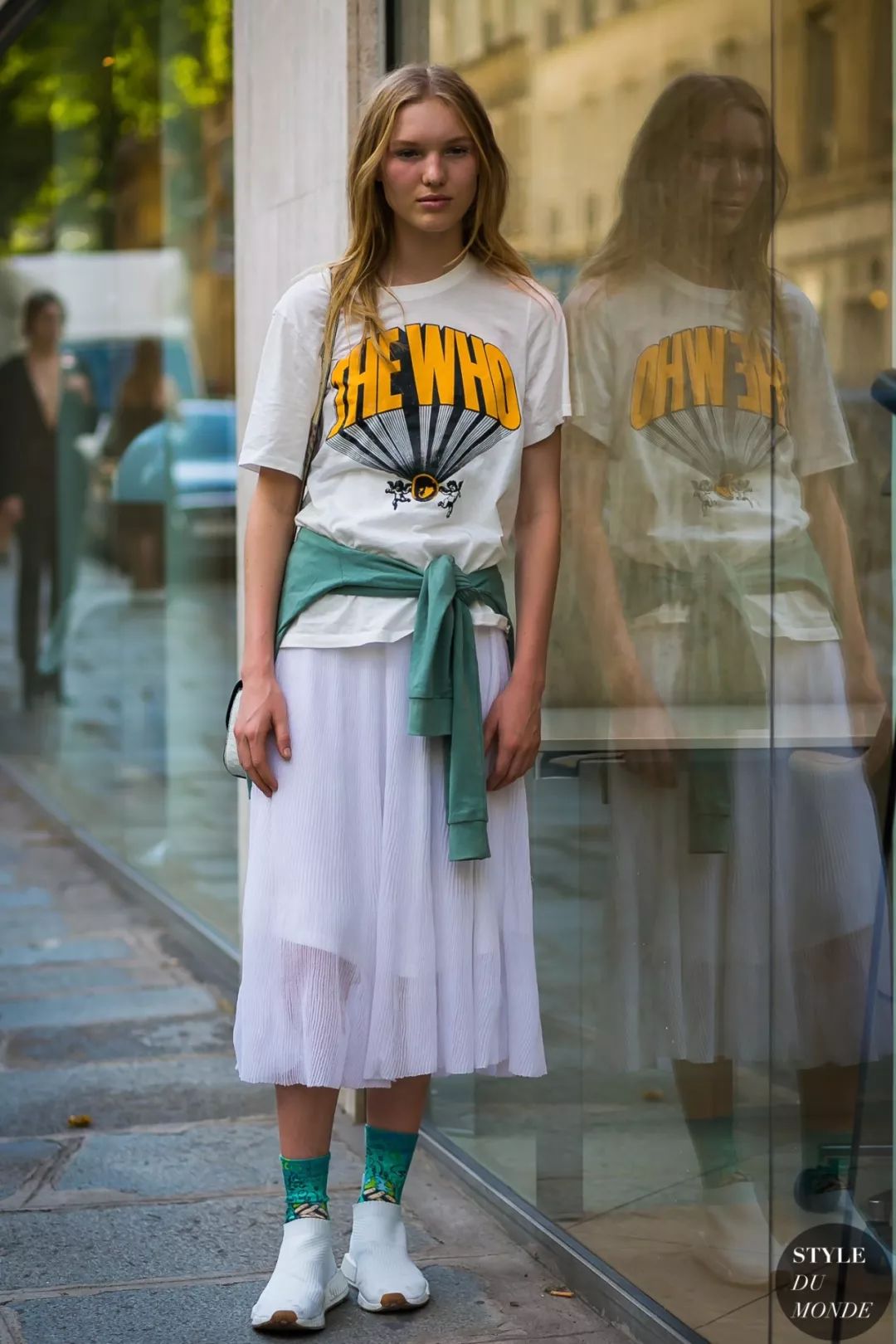 T恤+裙子，2019超时髦搭配