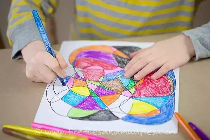 幼儿大班母亲节美术主题,关于母亲节的儿童创意美术