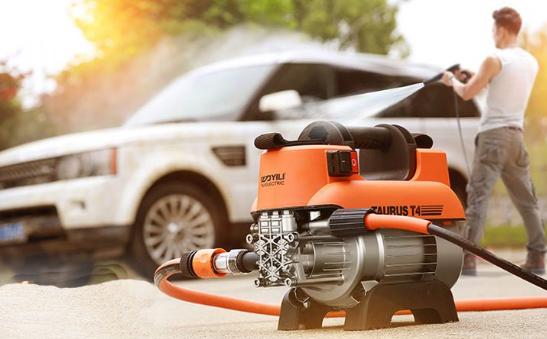 堪比洗车店的洗车机,又便宜又好用的高压清洗机