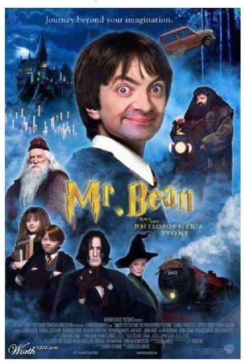 PS大神疯玩豆豆先生万用表情,变身各种知名角色笑果十足