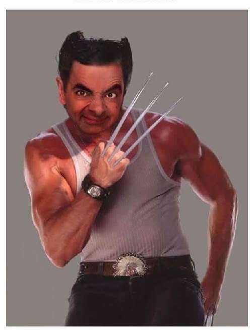 PS大神疯玩豆豆先生万用表情,变身各种知名角色笑果十足