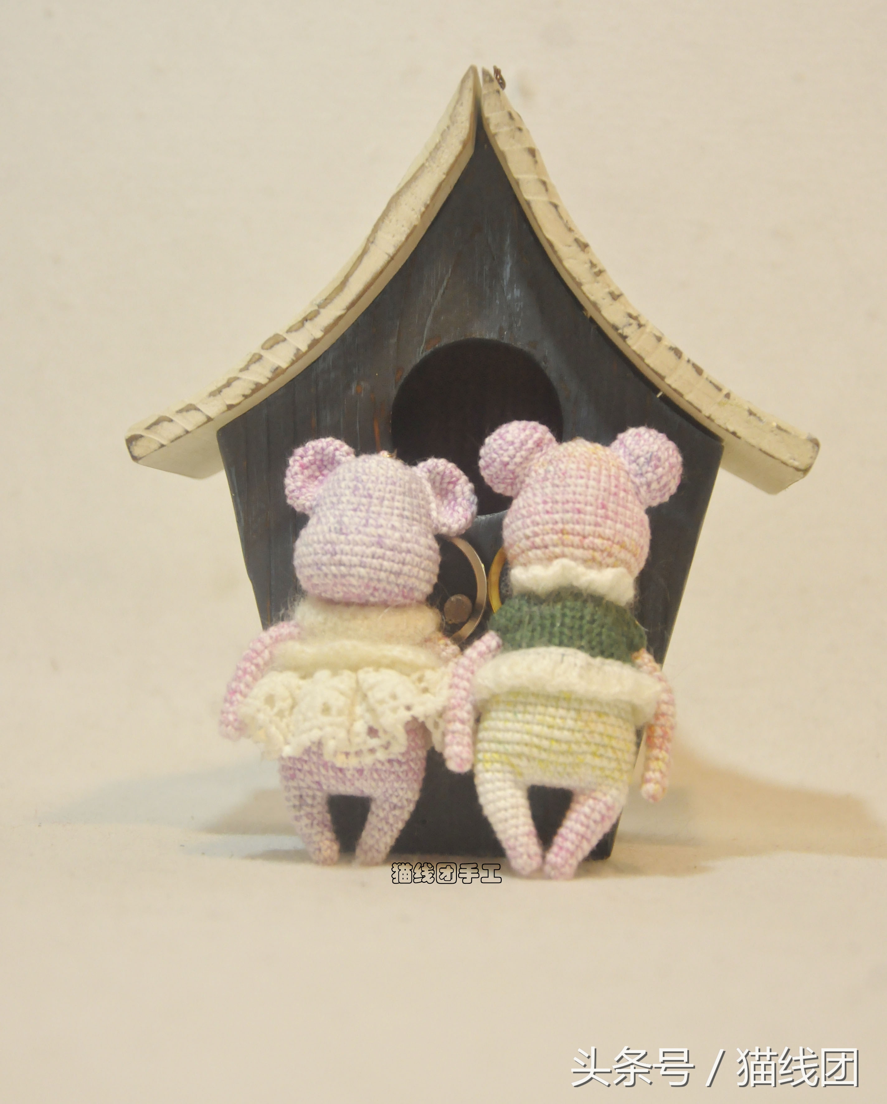 简单小玩偶钩件,简单玩偶衣服图样