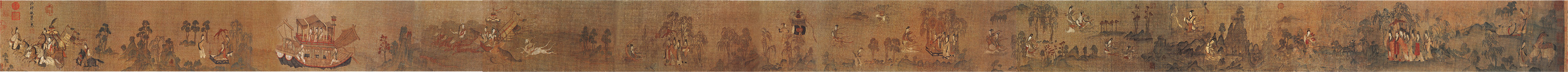 中国历代绘画鉴赏,中国绘画史上第一幅真正的山水画