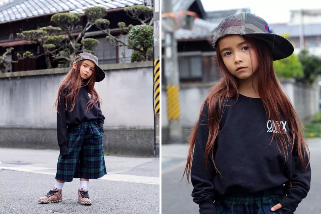 明星的孩子穿女装,明星的小孩穿搭