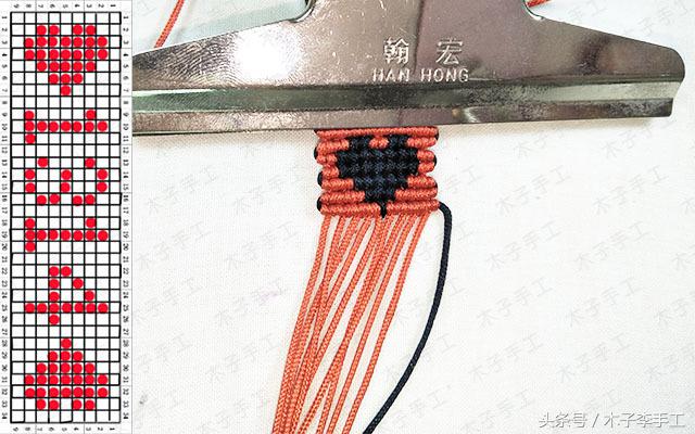 编织达人教你做5201314情侣字板手链，超详细