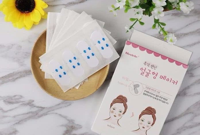 抖音上很火的瘦脸贴,瘦脸贴网红