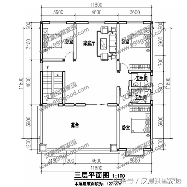 农村别墅自建房116平方50万能搞定,农村商住两用别墅