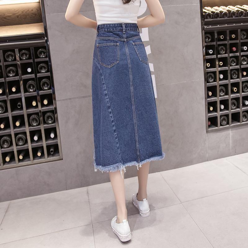 半身裙小清新搭配夏季,白t恤搭配半身裙减龄大气