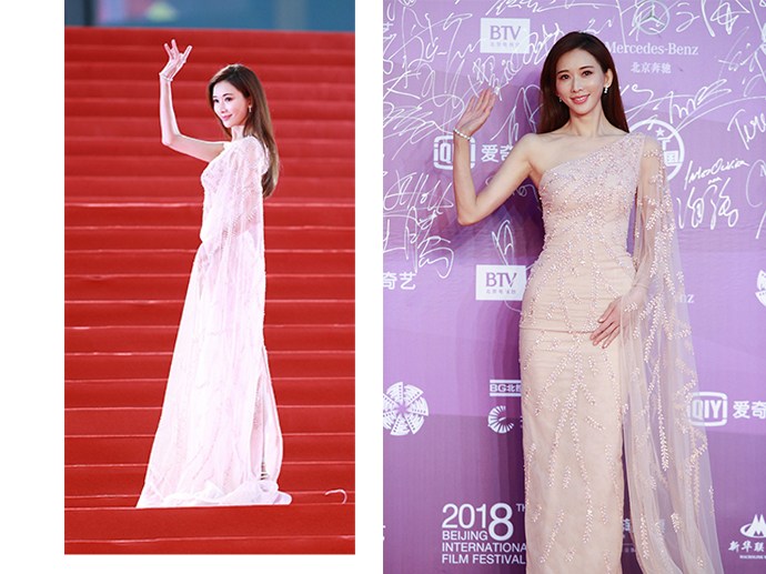 44岁林志玲穿出18岁少女感,46岁林志玲会保养