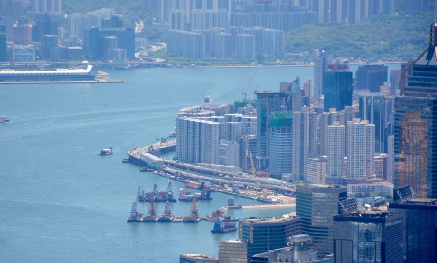 香港维多利亚港夜景高清壁纸,美丽的香港维多利亚港旅游视频