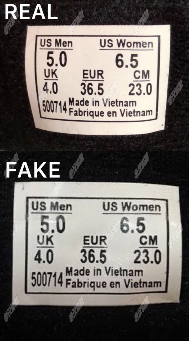 老汉说鞋｜通过鞋标一眼辨别假Vans