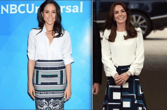 梅根凯特搭配,凯特和梅根谁穿衣好看