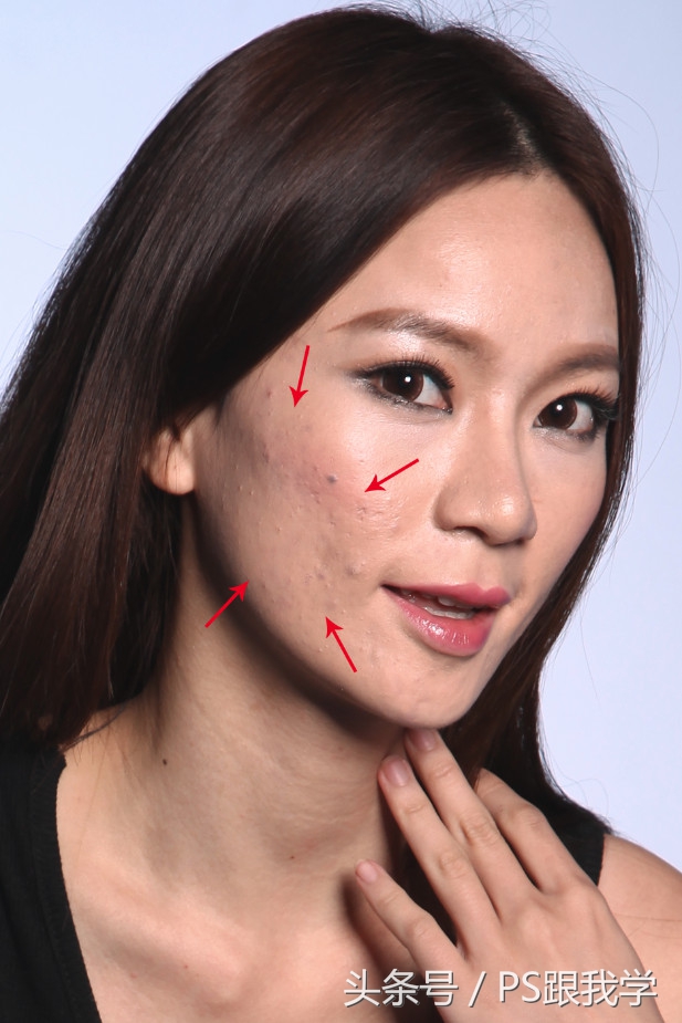 ps磨皮修图技巧教程,photoshop高低频磨皮教程