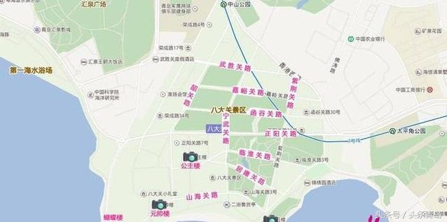 青岛的八大关全景,介绍一下青岛的八大关