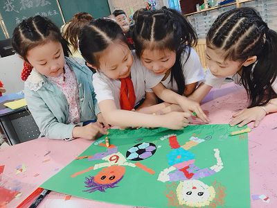 庆六一活动完美收官,达州市通川区八小庆六一演出视频