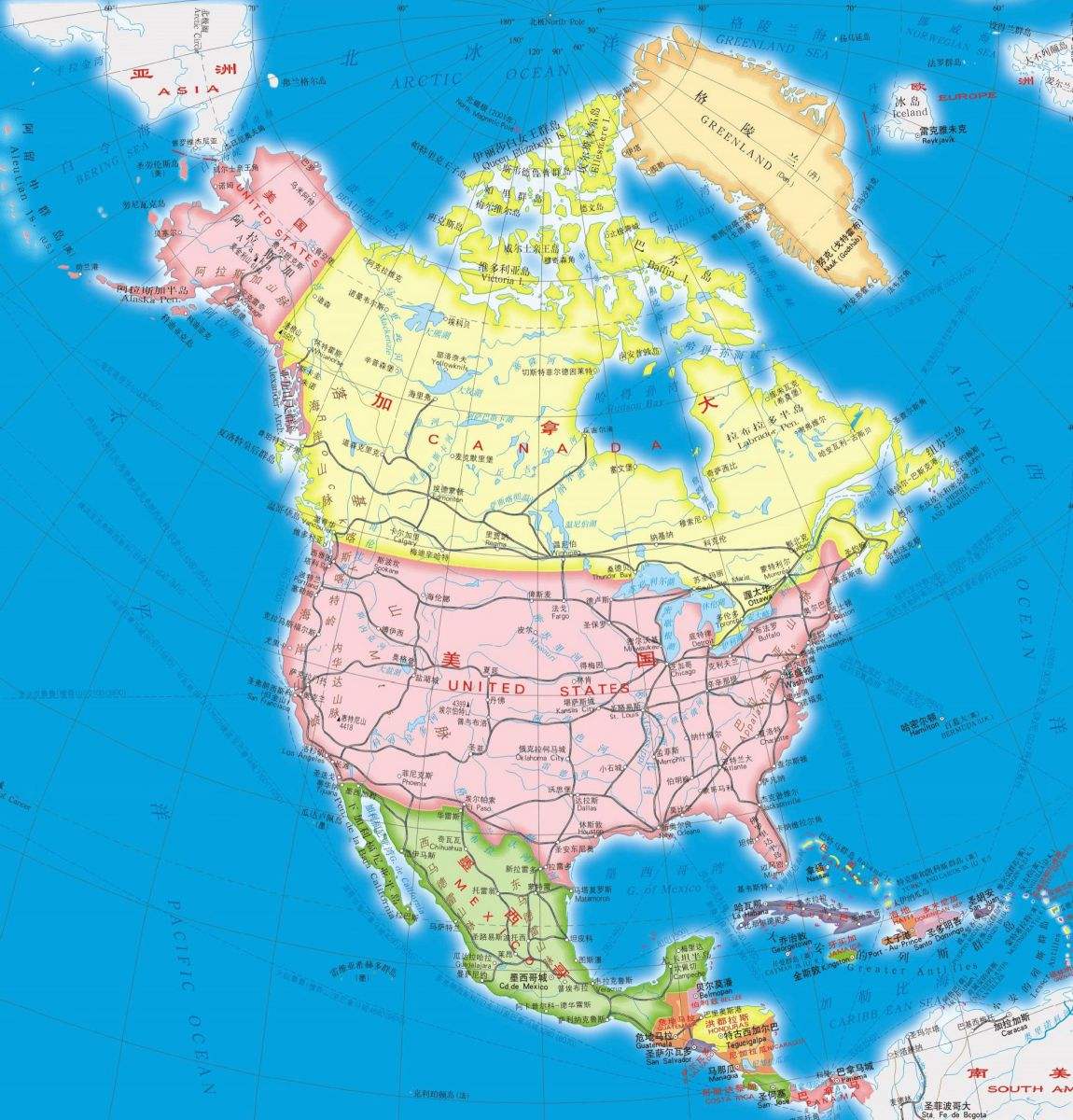 拉丁美洲属于南美洲还是北北美洲,美洲为何分为南美洲和北美洲