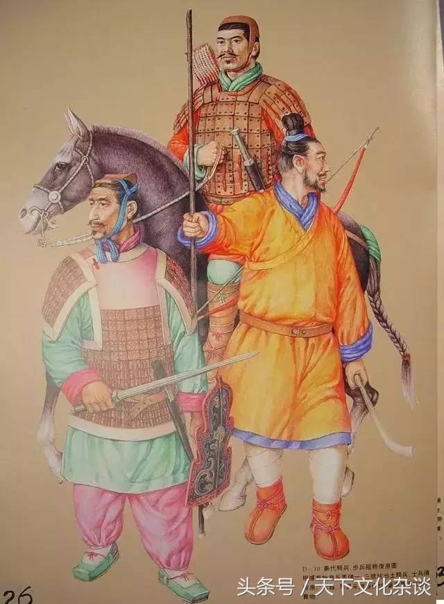 中国古代历朝军服演变图解——真是大开眼界（珍藏版）