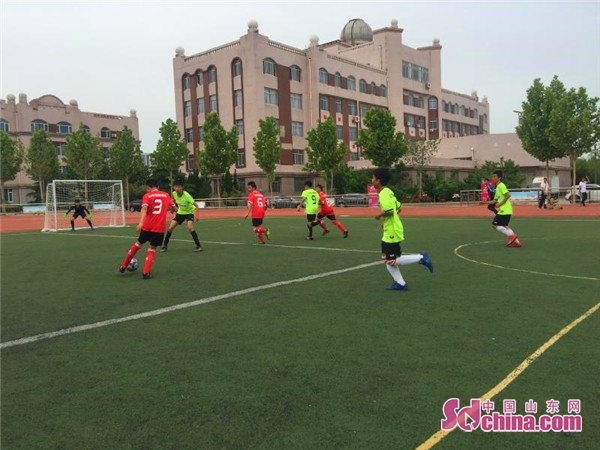 努力打造自己的足球盛宴东营青少年足球节开幕