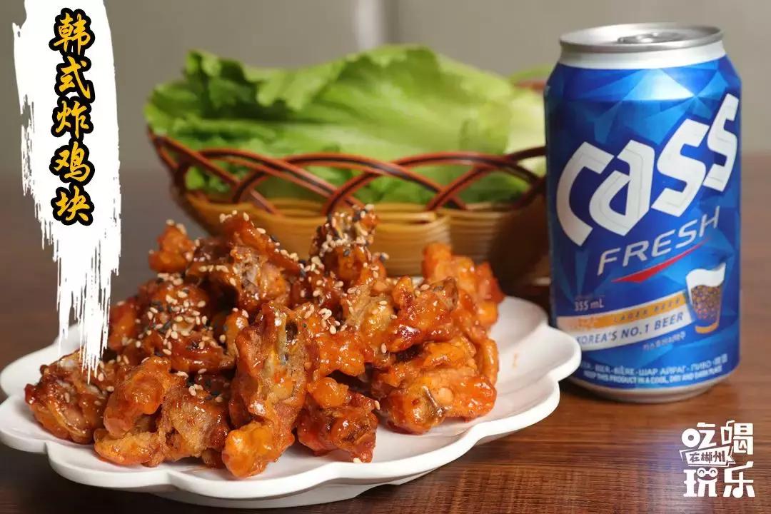 超好吃的韩料,一个韩国大叔吃美食