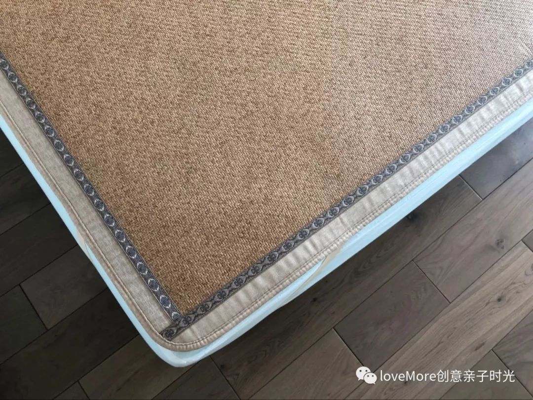 「跟More妈买买买」亲测好用！全家都需要的好席子~抗菌防螨的天然3D藤席