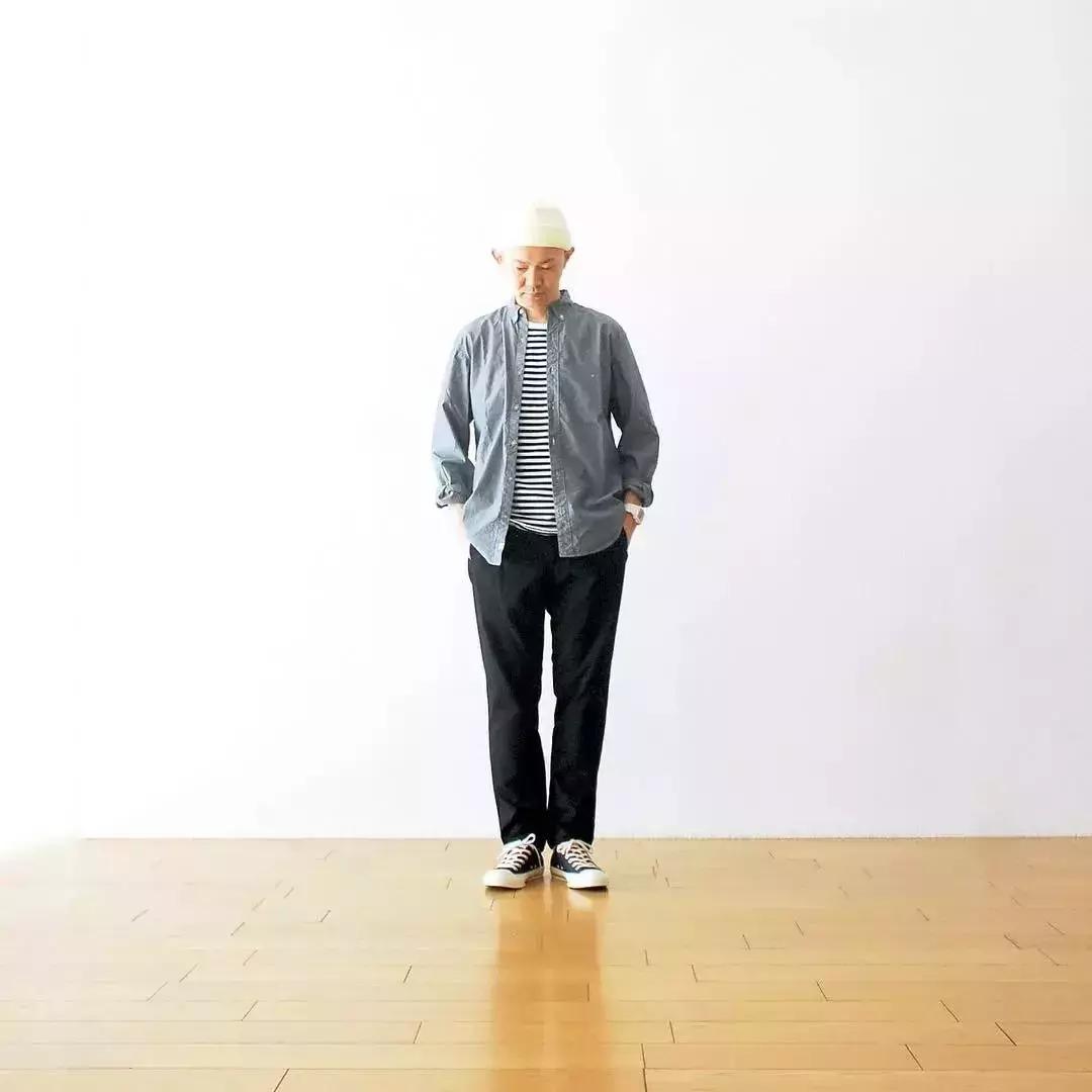 日系性冷淡风格,高街风暖男穿搭