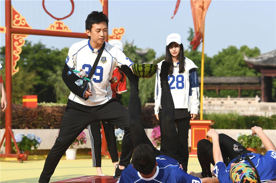 菲戈奔跑,菲戈参加奔跑视频