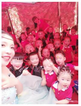 霍州市小太阳幼儿园过六一,霍州市大拇指幼儿园六一