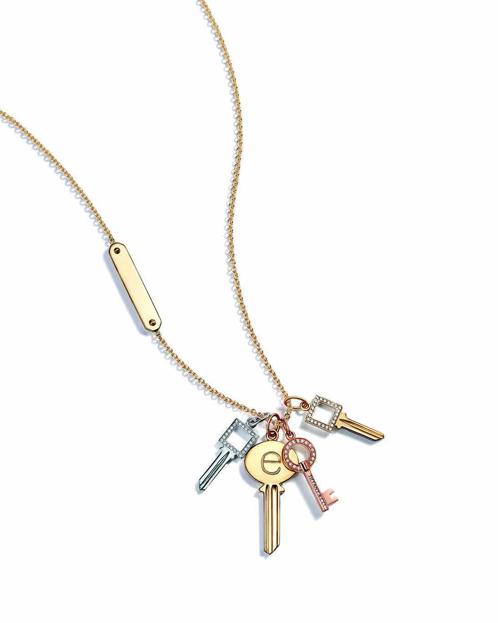 tiffany项链小蓝心,tiffany项链99新